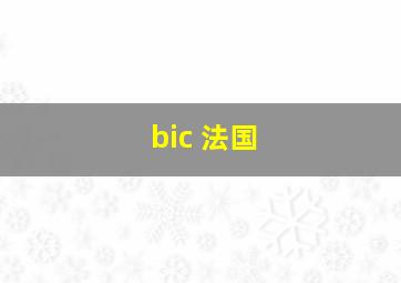 bic 法国